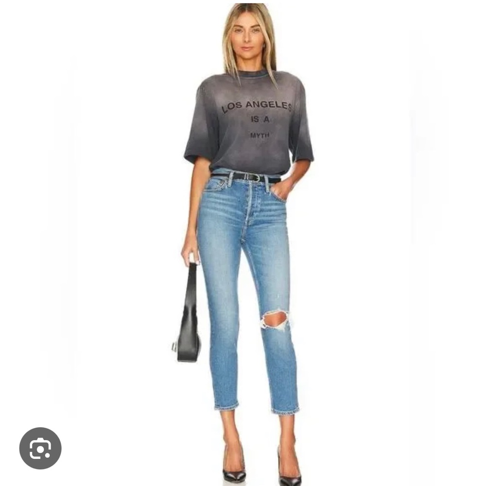Re/done High Rise ankle crop 90’s